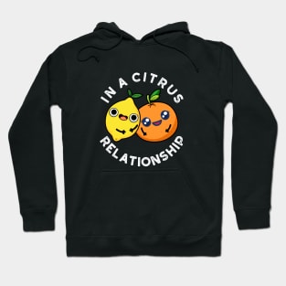 In A Citrus Relationship Cute Fruit Pun Hoodie